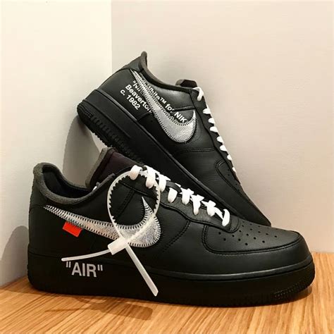 nike off white air force 1 black fake - Off.